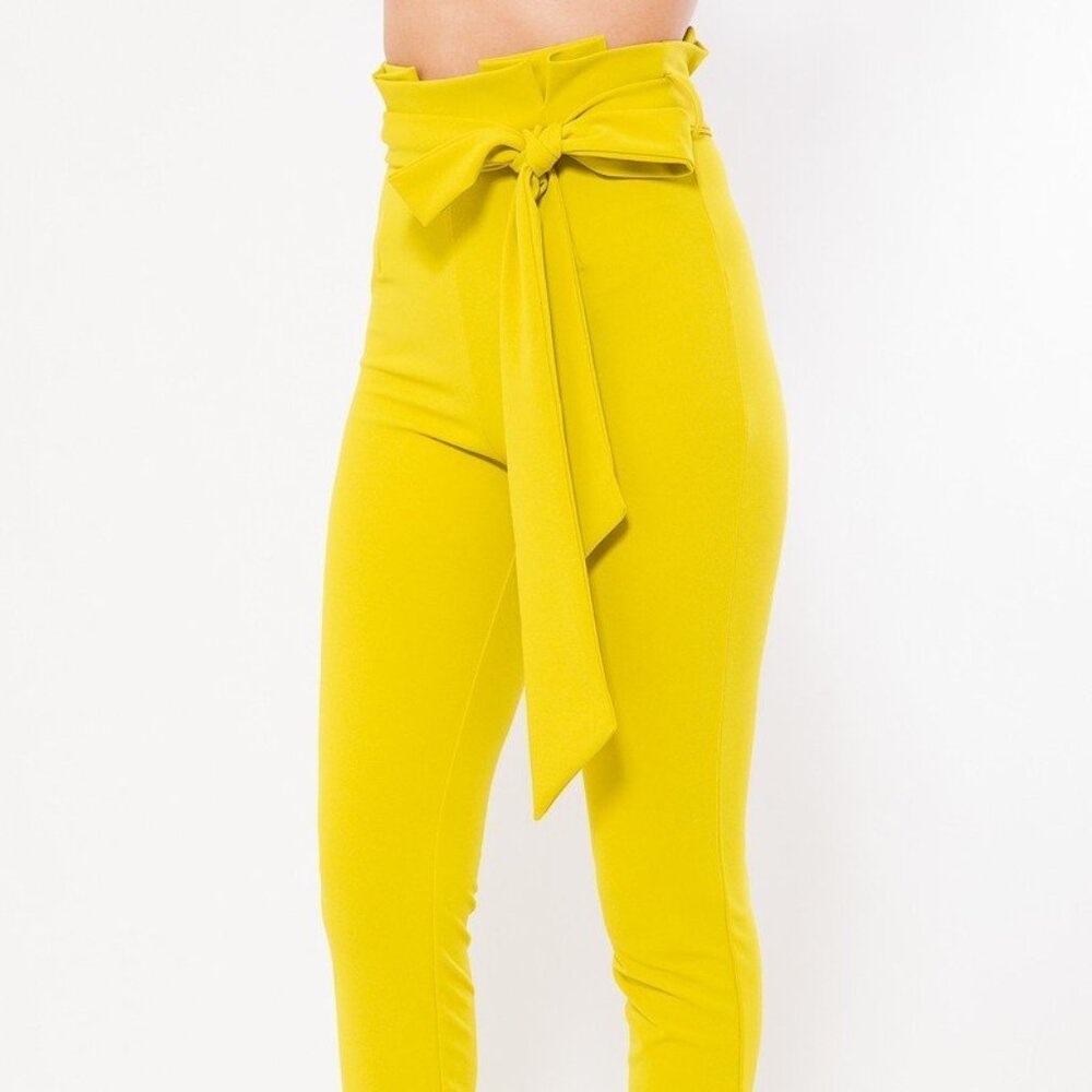 High Waist Fashion Skinny Pants